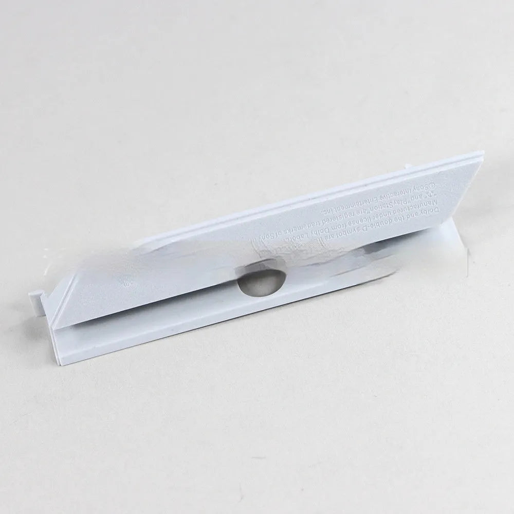 Black and white plastic hard drive cover for 2.5 inch and 3.5 inch HDD caddies