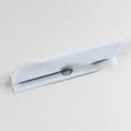 Black and white plastic hard drive cover for 2.5 inch and 3.5 inch HDD caddies