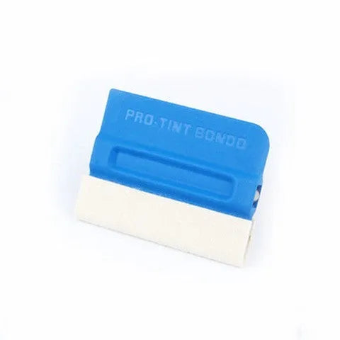 ABS car film scraper tool for colour change vinyl application with choice of pad materials