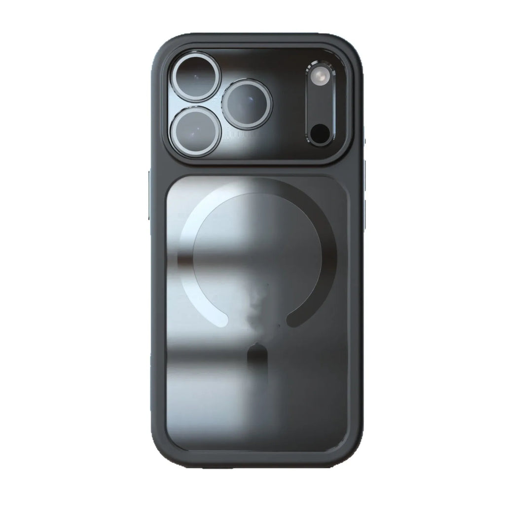 Two-in-one magnetic phone case for iPhone 17 Pro Max in black, dark blue or white colours