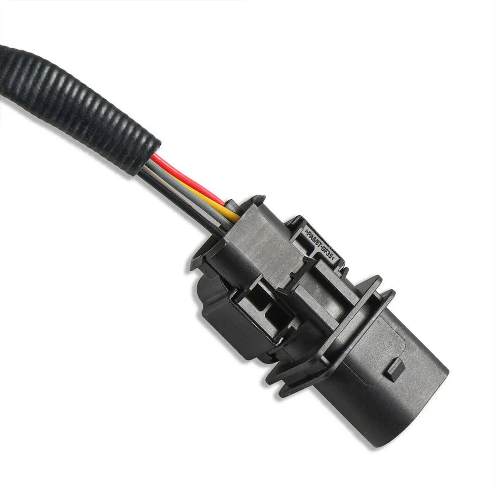 Shuanglong automotive front oxygen sensor replacement part with electrical connector.