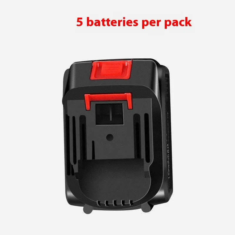 Wireless portable car washing machine with plastic gun and lithium battery on grass