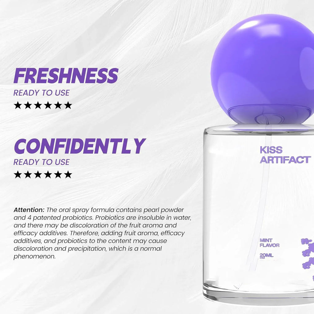 20ml portable oral spray bottle for probiotic hydration care