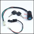 Waterproof electric car door lock with plastic housing for vehicle security systems