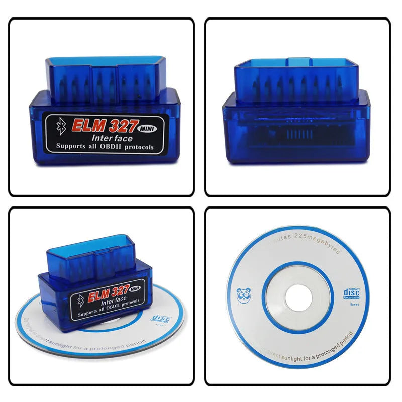 ELM327 mini v2.1 Bluetooth OBD2 automotive diagnostic scanner for check engine codes