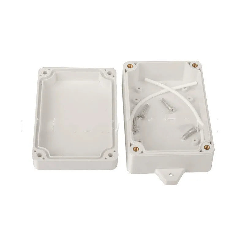 ABS plastic waterproof instrument enclosure for security system power supplies, model F4B-1.