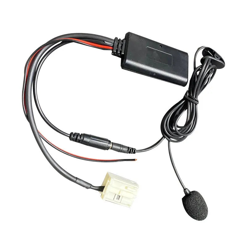 Bluetooth AUX audio cable kit for Citroen and Peugeot car stereos with RD4 radios