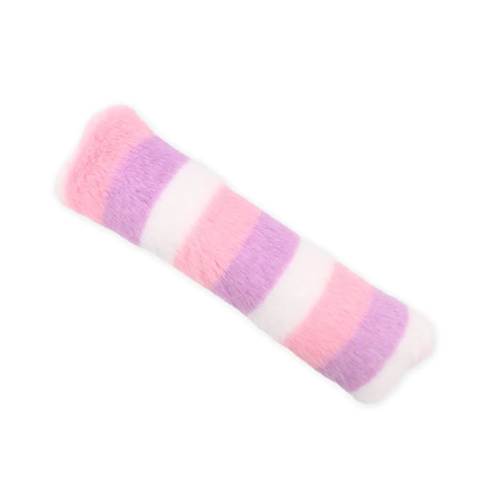 Colourful soft plush cat toys with crinkle sound and natural catnip filling