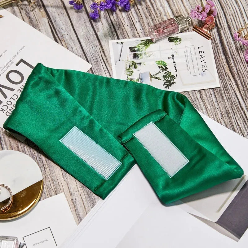 Mulberry silk sleep eye mask for light blocking in one of seven colours.