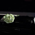 Gypsum car perfume ornament with jasmine essential oil for air vent mounting