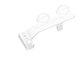 KB06 pure white water pressure cleaning tool with detachable ABS nozzle and copper connection fittings.