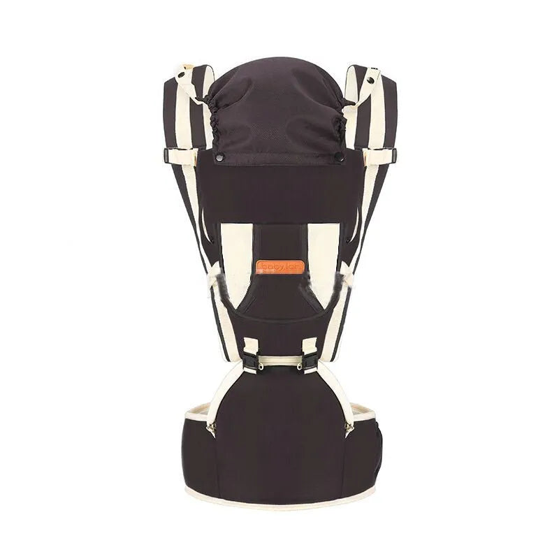 Babylab baby's strap multifunctional front cross holding device for parent child protection in blue colour