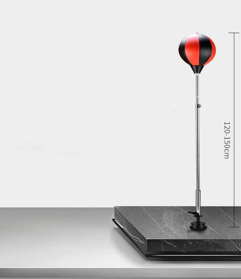 Home reaction trainer boxing speed ball 3.5kg PVC red black colour