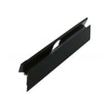 PS4 Pro hard drive bottom cover replacement part with baffle block strip in black