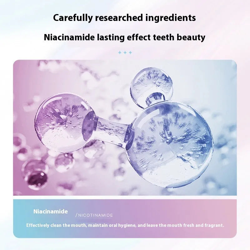 Diouni Nicotinamide Dazzling White Toothpaste 100g tube for adult oral cavity cleaning