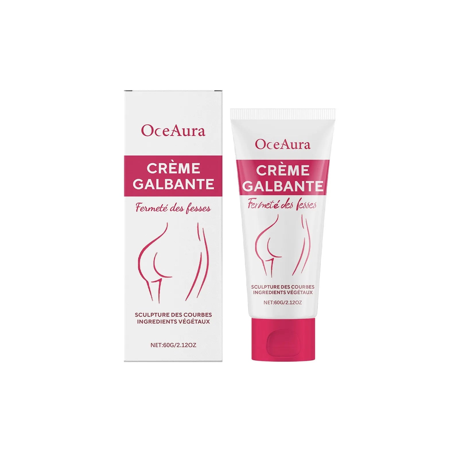 60g jar of hip neck tightening cream with moisturising and nourishing formula