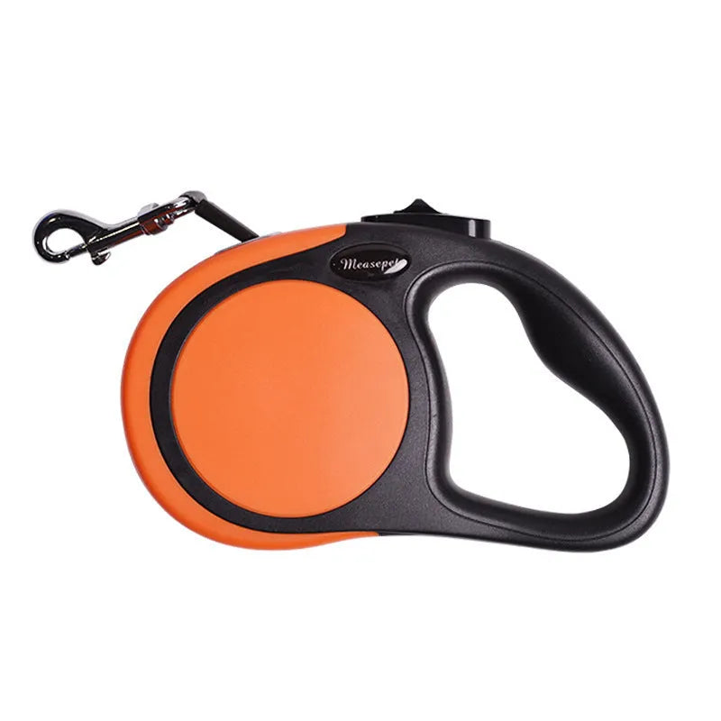 Automatic retractable dog leash for dog tractor in blue ABS nylon housing