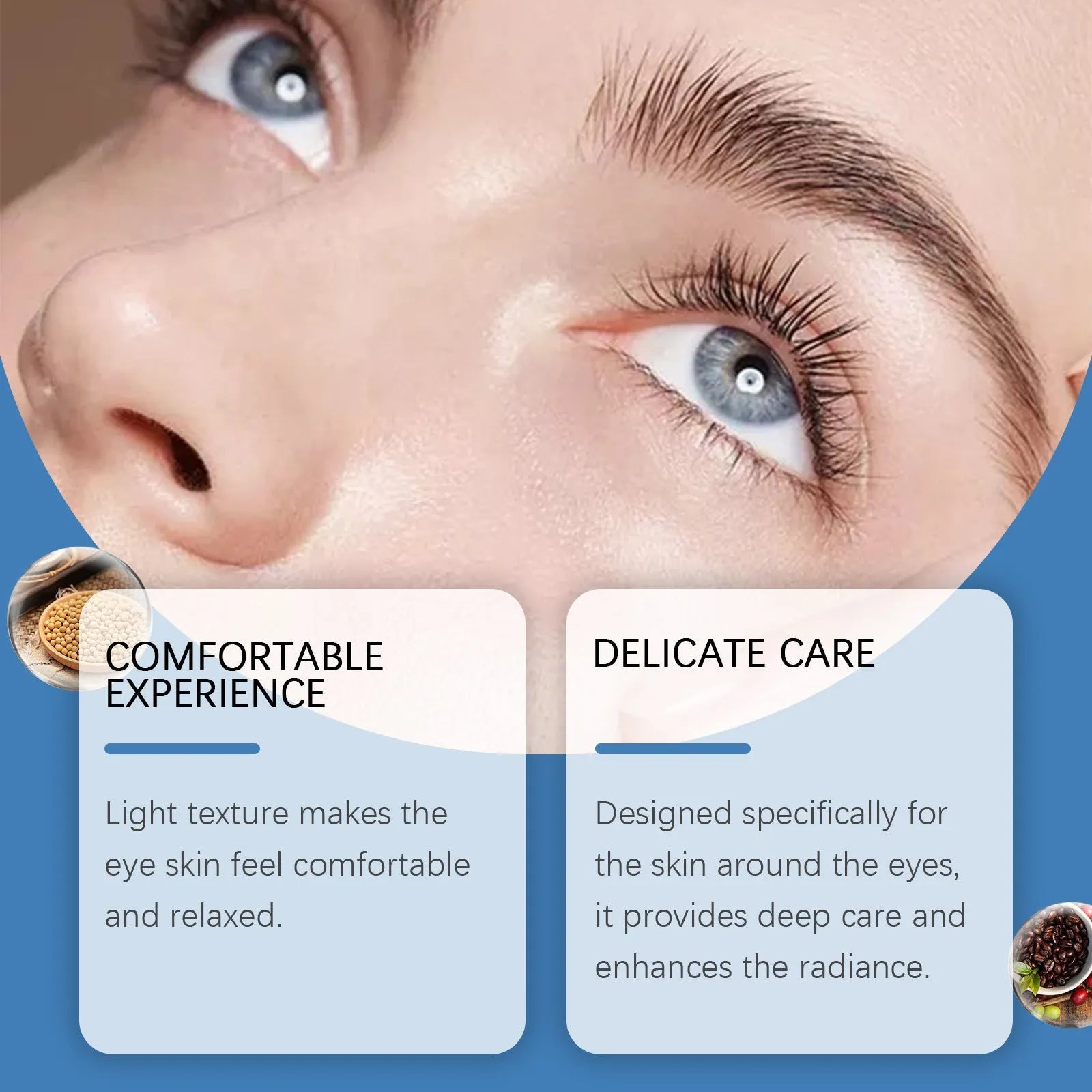 Viareline Collagen Firming Eye Cream 15g tube for smooth skin around eyes