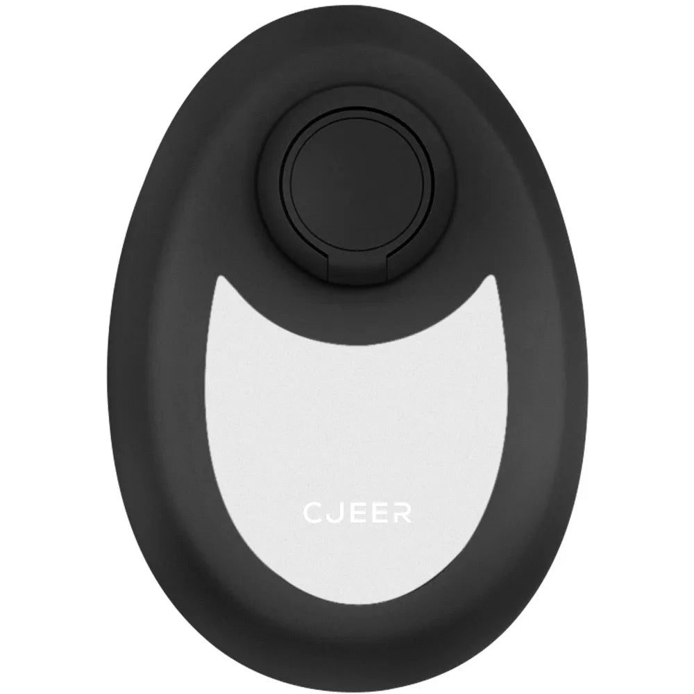 Crystal hair removal device with nano-glass surface and metal finger ring