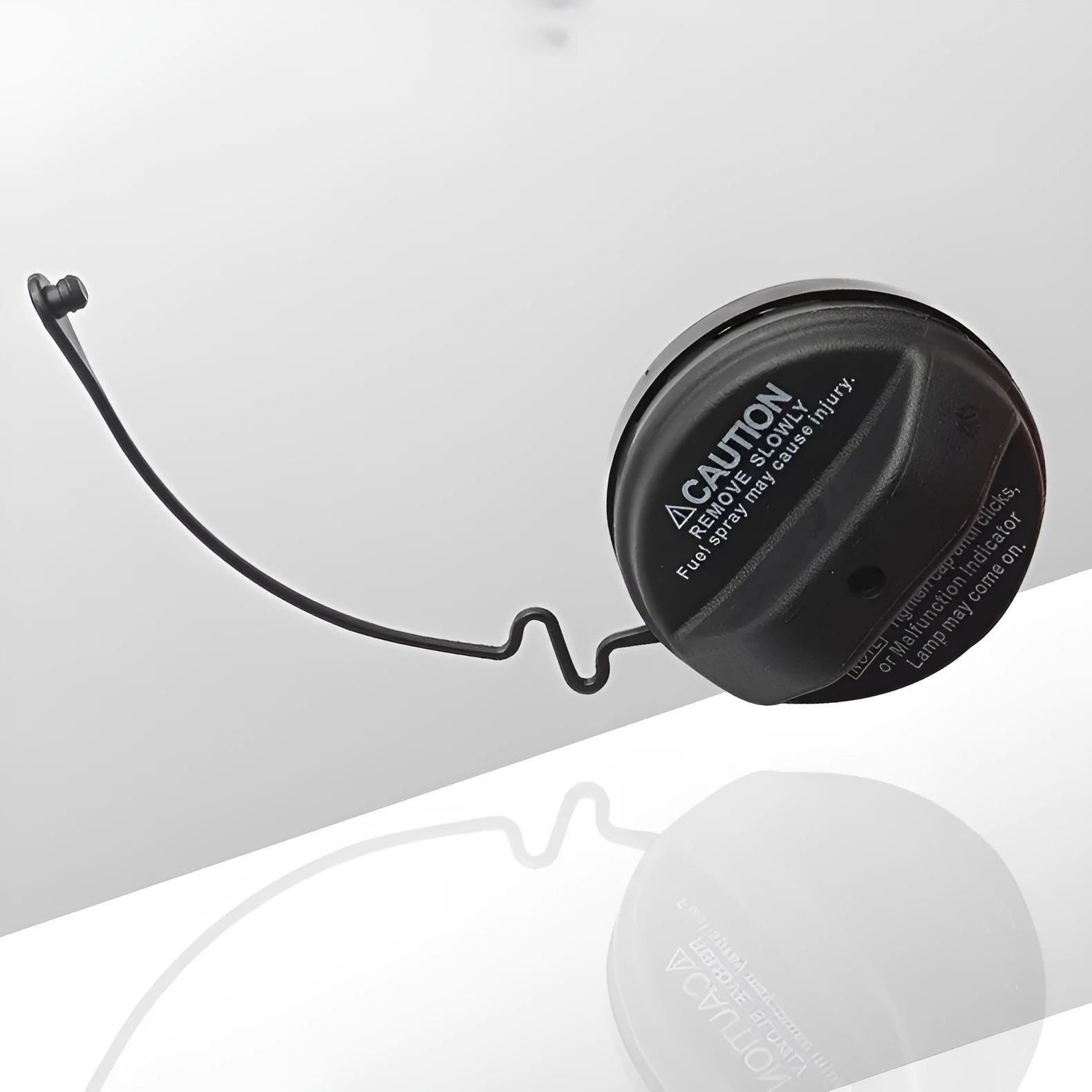 Black Toyota snap-type fuel tank cap replacement part