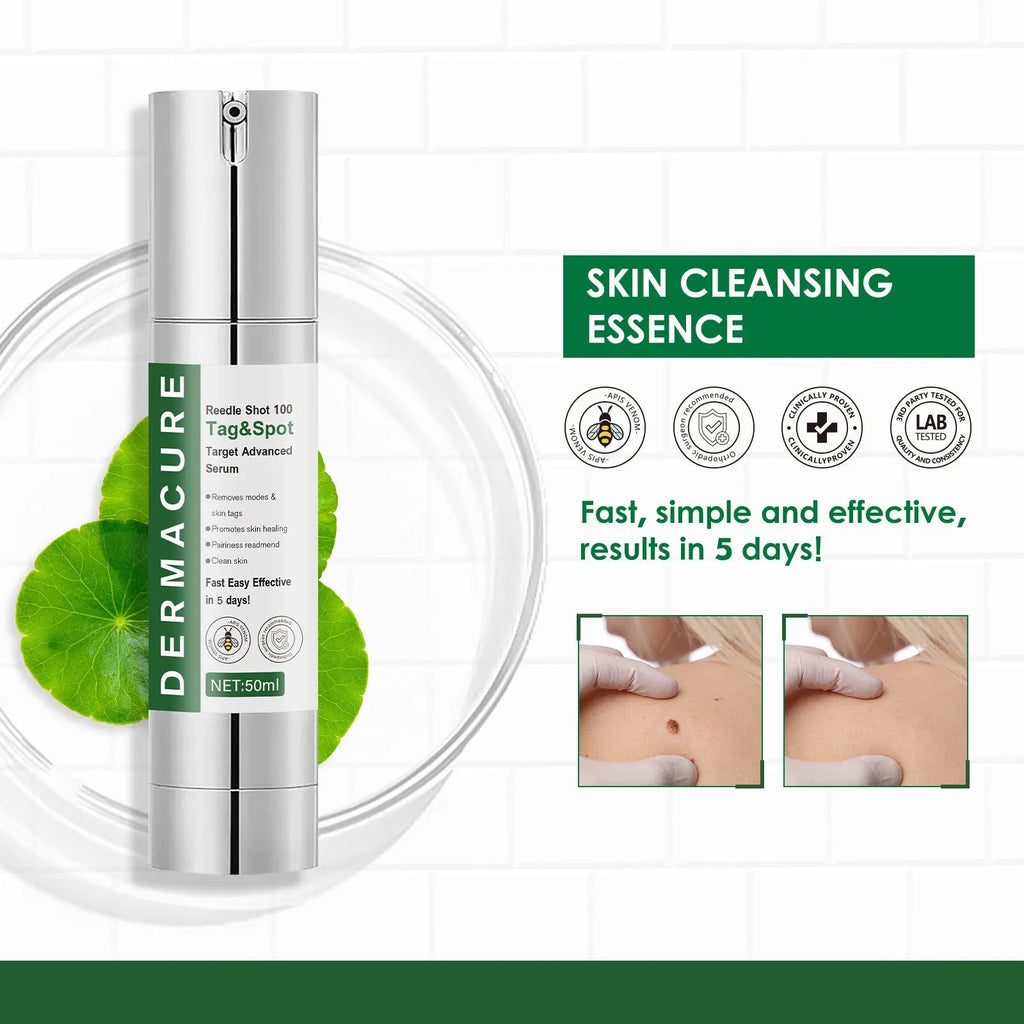 50ml gentle cleaning non-standard skin care solution bottle for facial treatment