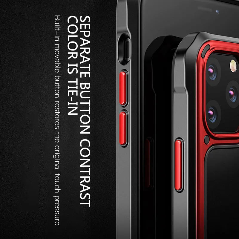 Transparent silicone iPhone 11 case showing phone's original colour through clear back