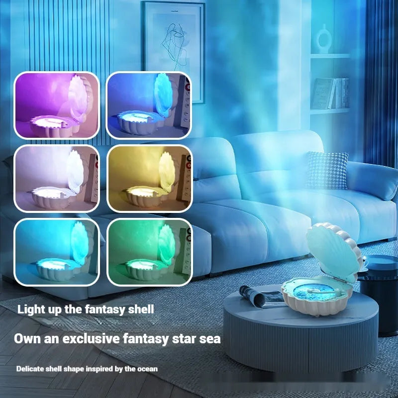 Retro vinyl record player shell lamp in blue colour with lithium battery portable operation