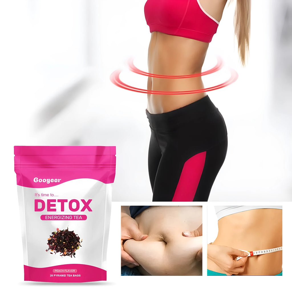 Packet of 28 pieces slimming green tea for belly firming body care kit