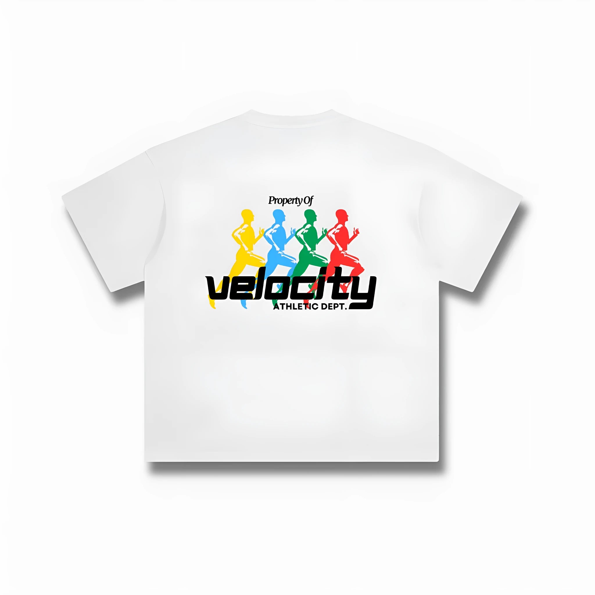 White cotton loose short sleeves round neck T-shirt for men, casual pullover style