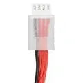 RC 2S lithium battery for model cars and ships measuring 15x36x70mm with 7.4V voltage and 1200mAh capacity