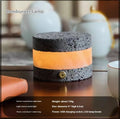 Volcanic rock USB rechargeable night lamp with essential oil diffuser and touch controls