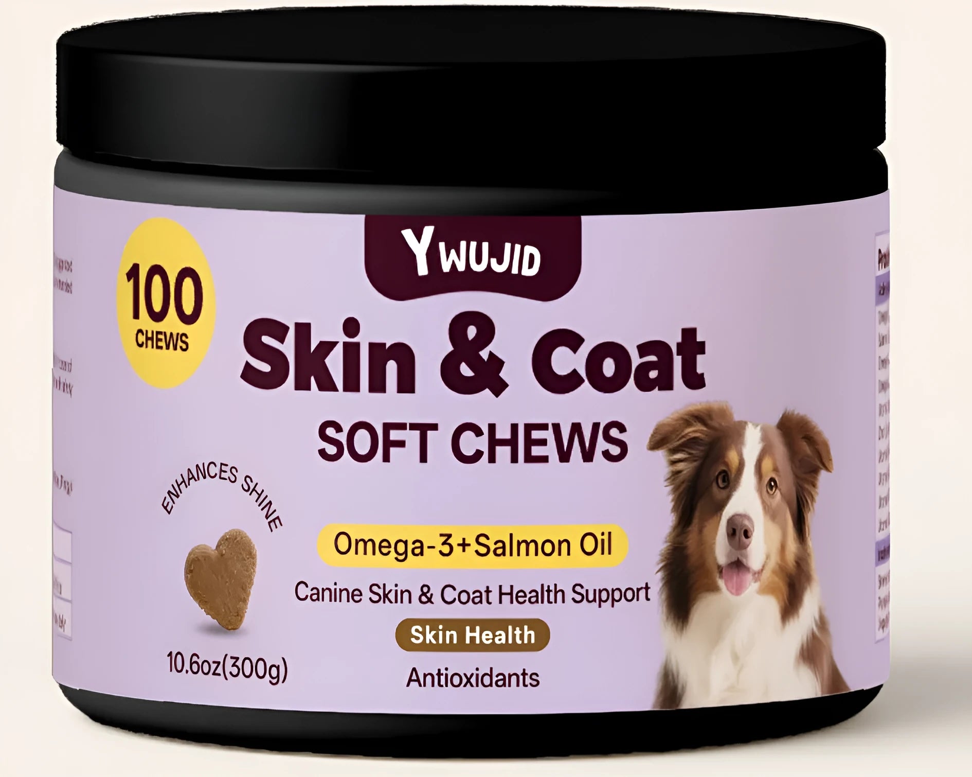 300g can of pet coat conditioning granules for shiny fur