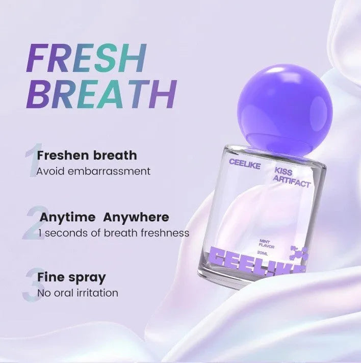 20ml probiotics oral care spray bottle for cosmetic tool cleaning