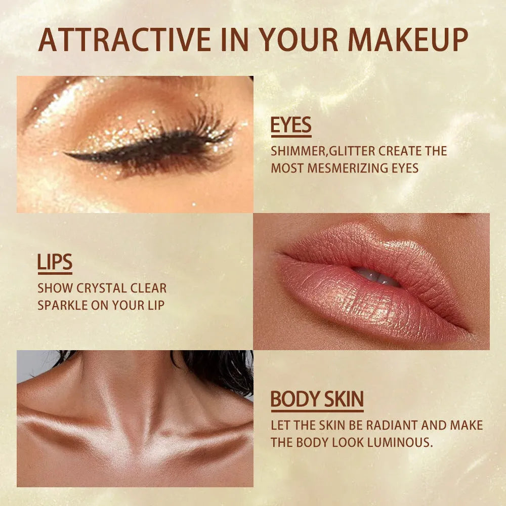 30ml face and body brightening contour liquid tube with four shade options for natural three-dimensional highlighting