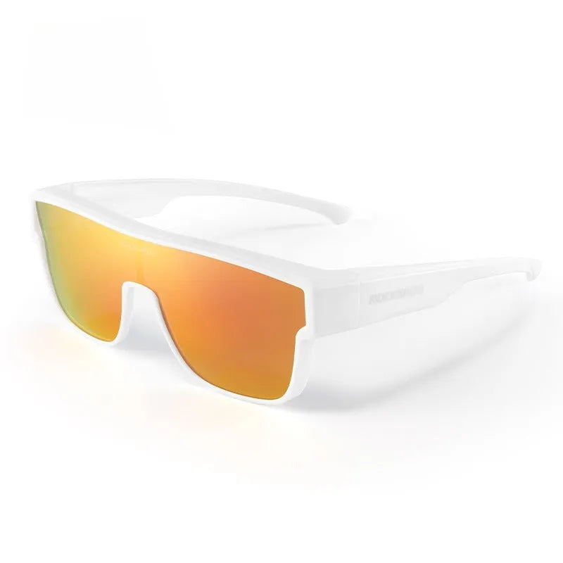 Cycling goggles with polarised TAC lenses and TR frame in various colour combinations