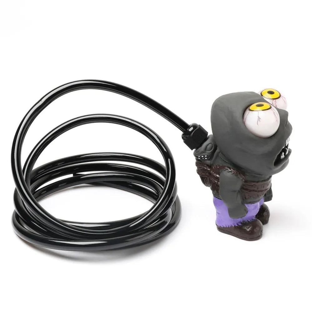 Turbo car blow-off valve ornament kit with doll decoration and pressure regulating components
