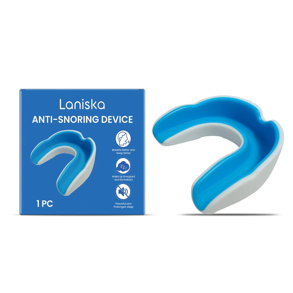 Single piece snoring stopper device for anti-snoring gentle nighttime care