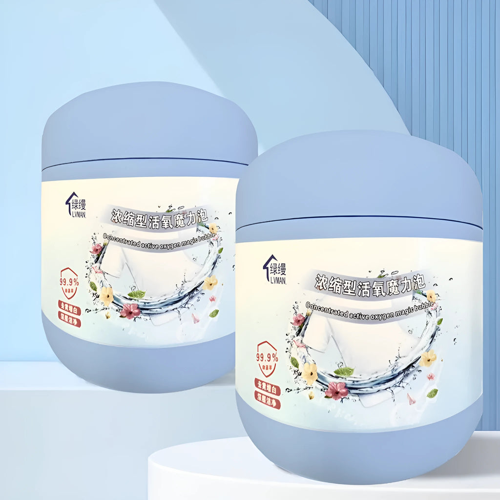 400g enhanced version strong active oxygen bleaching powder for laundry stain removal