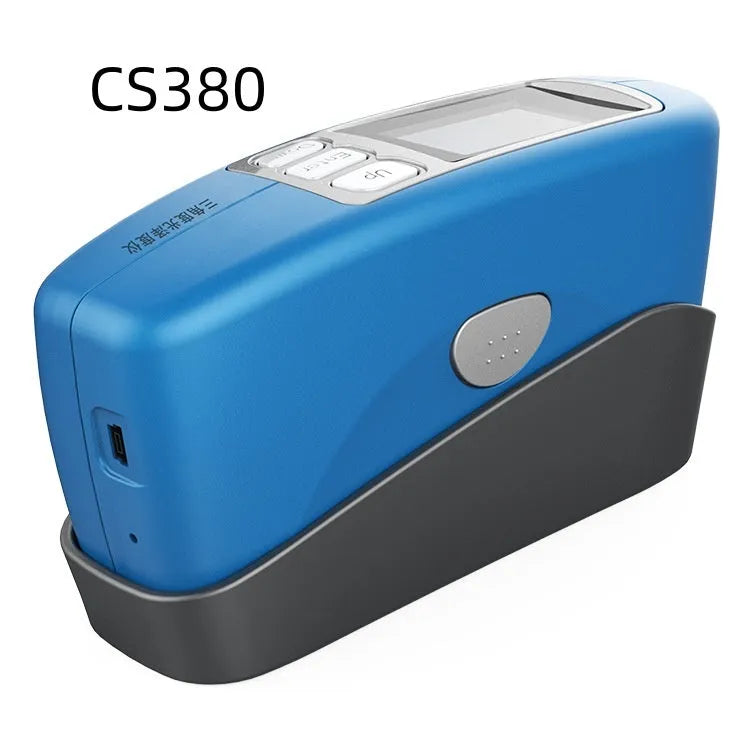Portable glossiness tester device for ceramic and stone surface brightness measurement