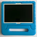 Huawei Enjoy 10.1 inch tablet in a black EVA foam protective case showing port cut-outs.
