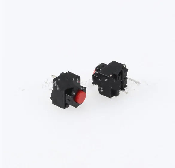 Waterproof aluminium alloy micro switch with pin terminals for PCB mounting