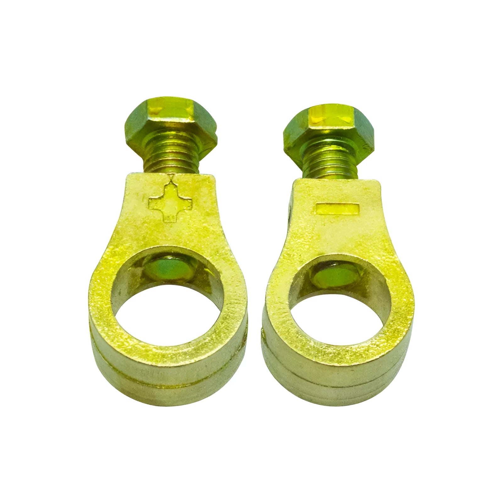 Pure copper car battery terminal clamp for automotive electrical connections