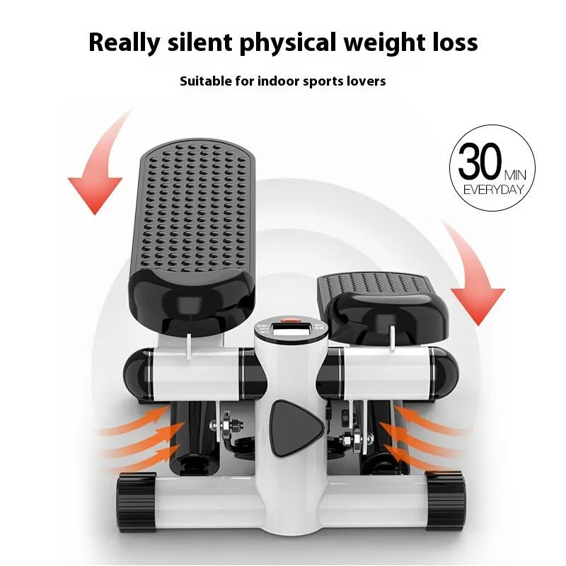 Black Classic installation-free hydraulic exercise treadmill for home gym use with 100kg maximum load