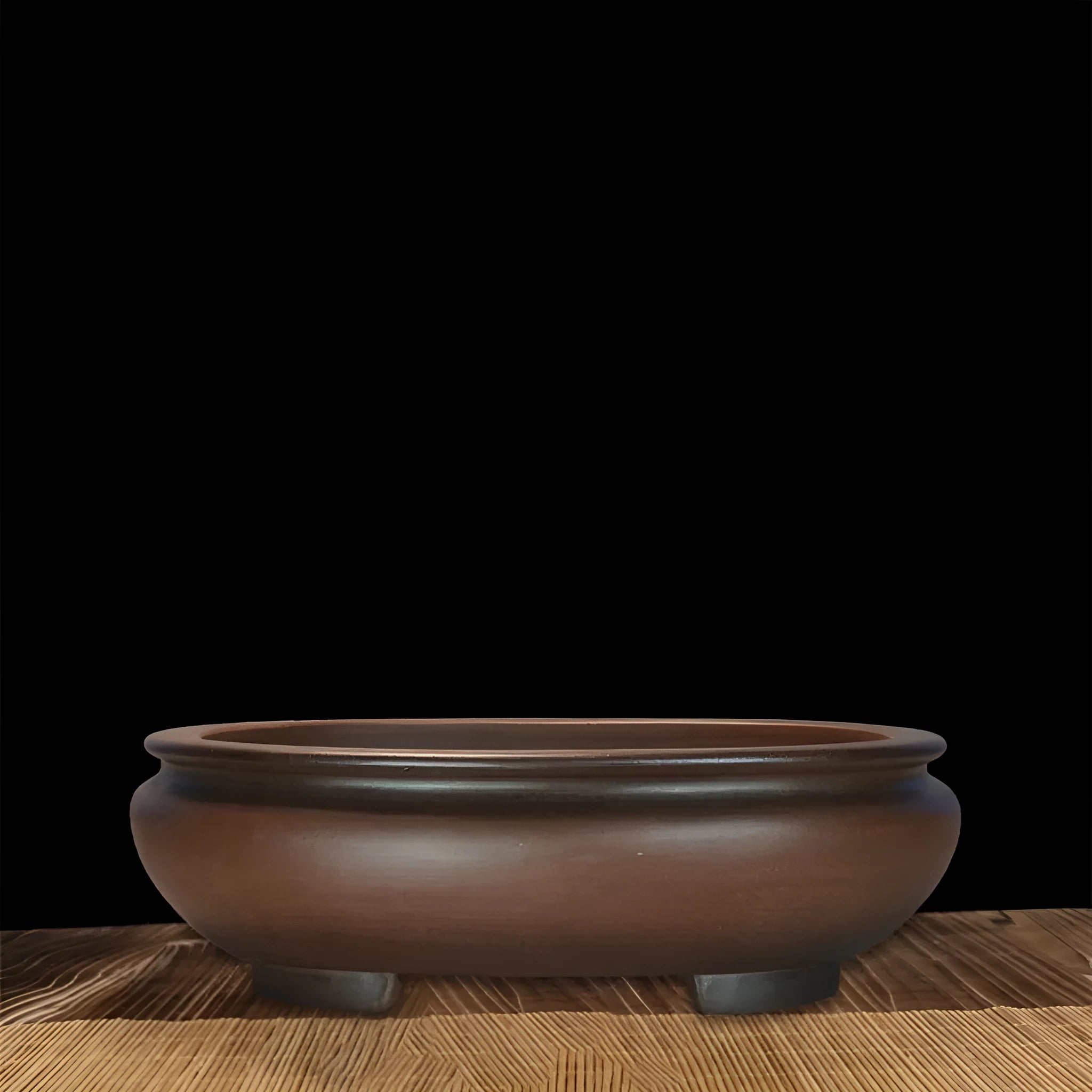 Purple sand handmade desktop flowerpot measuring 58cm by 47cm by 18cm