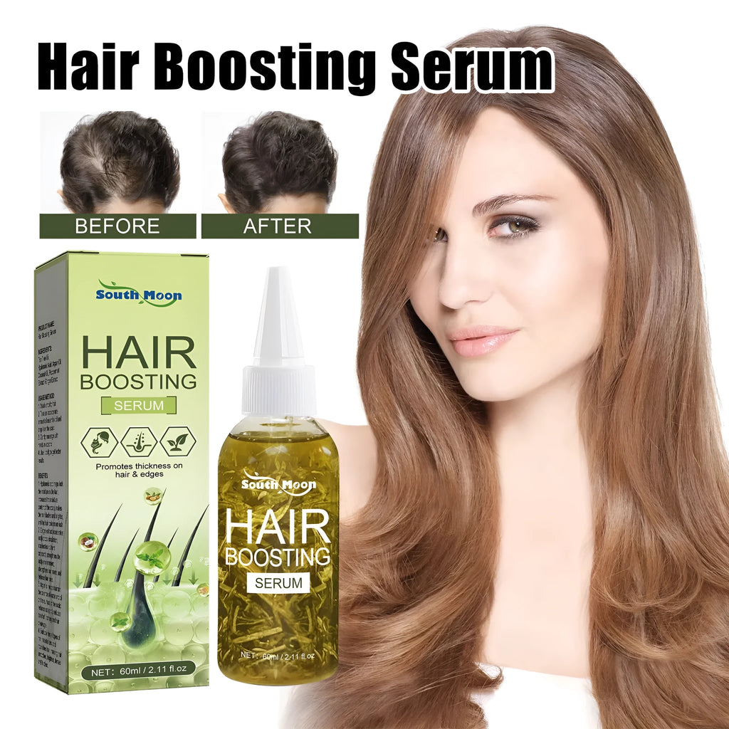 60ml bottle of hair care essential oil for repairing dry, split ends and frizzy hair.