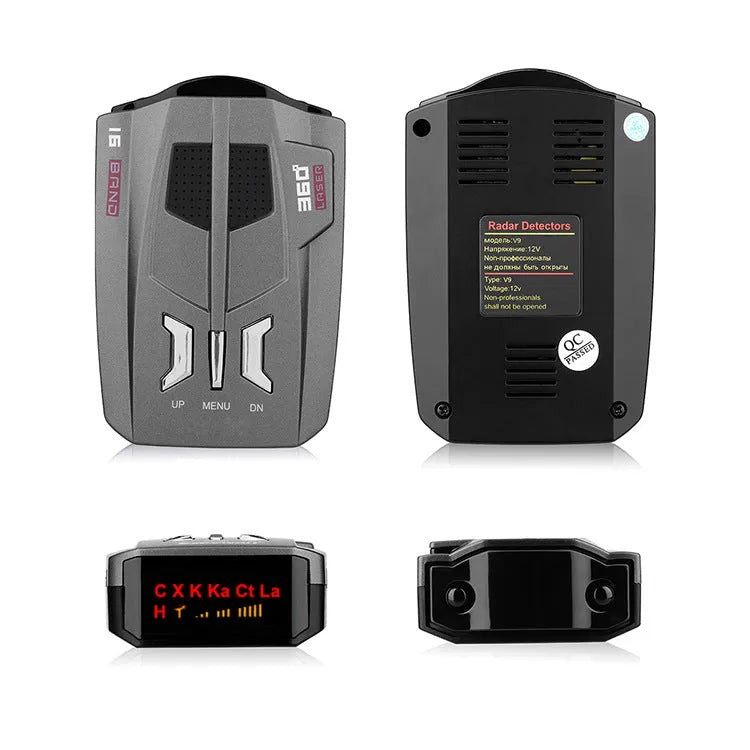 Radar speedometer with digital tube LED display and USB 2.0 interface for 12V security systems