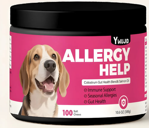 350g bottle of Anti-allergy Soft Granules dietary supplement containing 300g canister