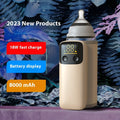 Fast-charging 8000mAh baby bottle insulation warmer with universal fit