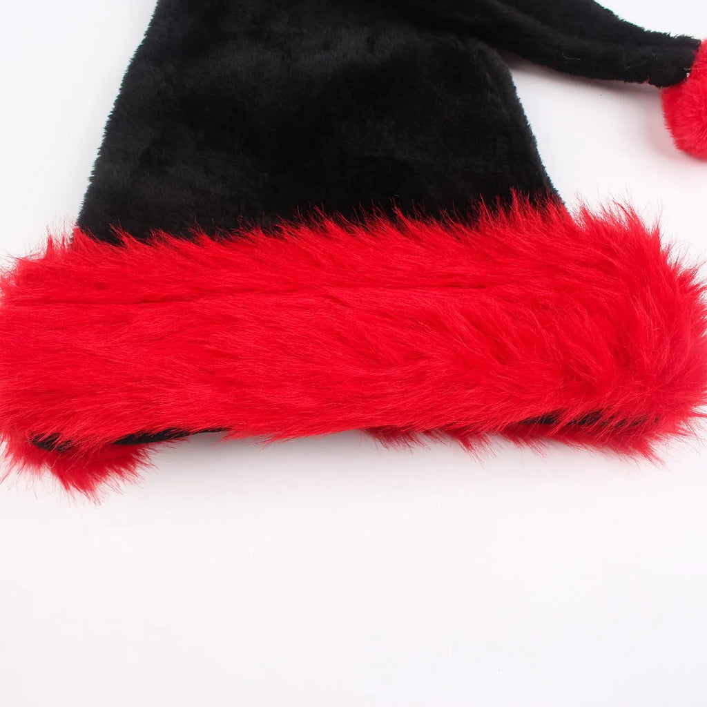 Thickened polyester Christmas hat in European classical style measuring 56x30cm
