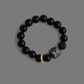 S519 colour resin fashion bracelet for men and women on a wrist.